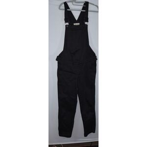 Madewell‎ Black Overalls Casual Chic Adjustable Straps Size Small